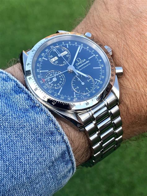 omega speedmaster professional blue dial|Omega Speedmaster blue origin.